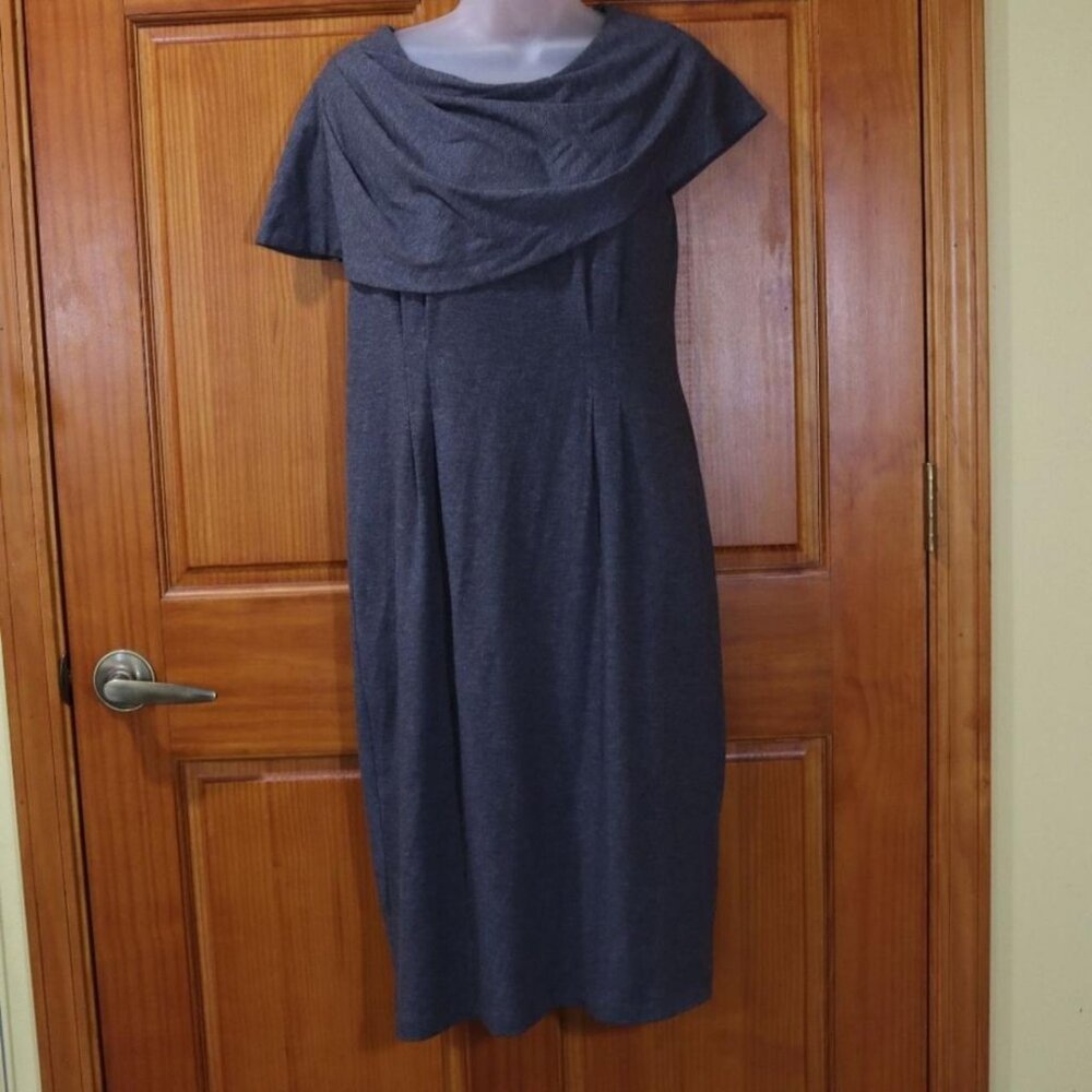 Donna Ricco Gray Dress - Picture 2 of 5